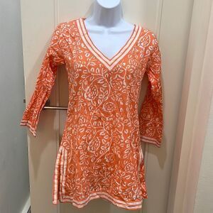 Gretchen Scott Orange Beach Cover Up Size XS